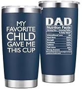 Abledn Gifts for Dad from Daughter Son - My Favorite Child Gave Me This Cup - Funny Mug Birthday ...