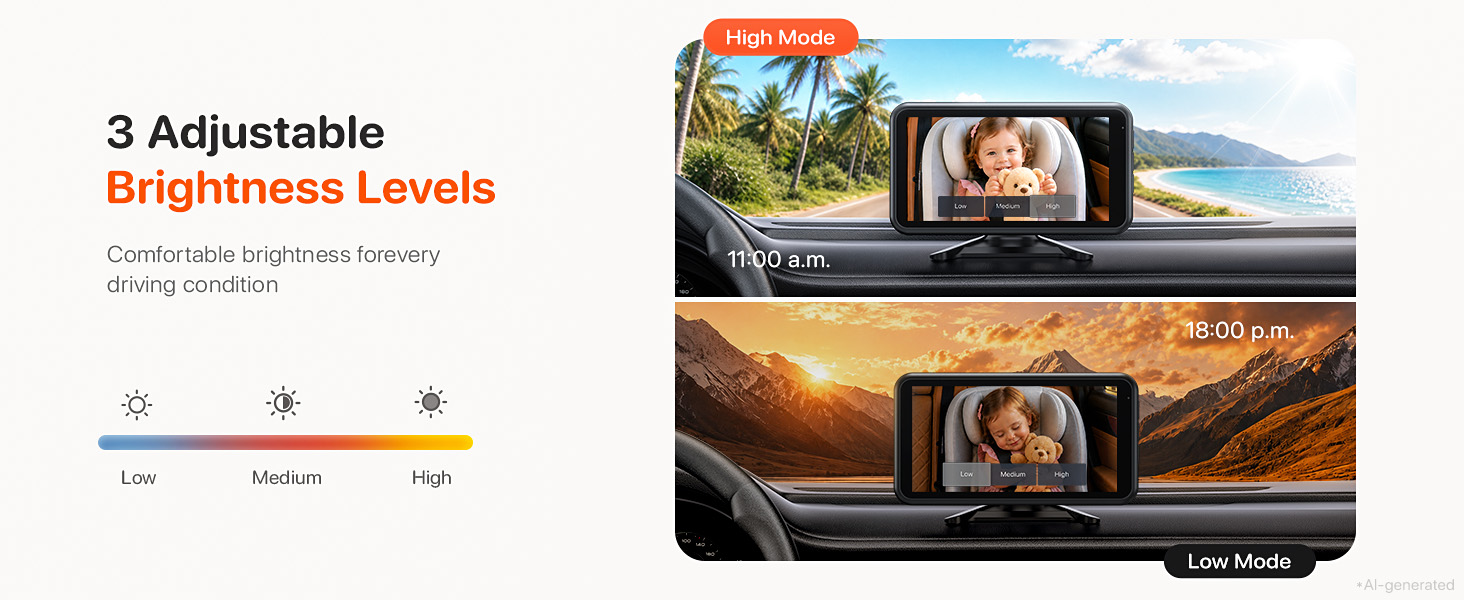 car video monitor for baby