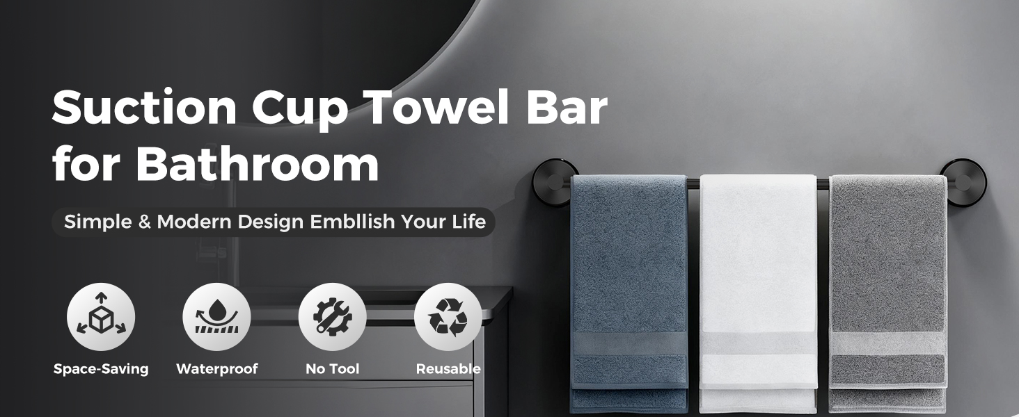 towel rack,towel racks for bathroom,suction cup towel bar
