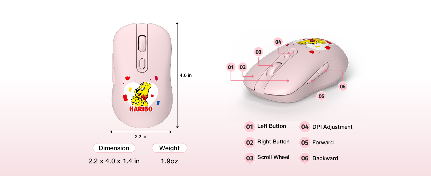 Haribo Wireless Mouse