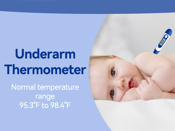 Armpit Reading Thermometer for Baby Kids and Adults