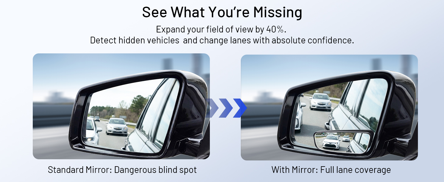 WildAuto Blind Spot Mirror
