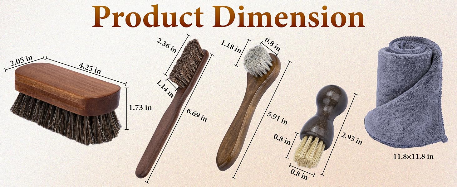 Leather Brush Car Detailing