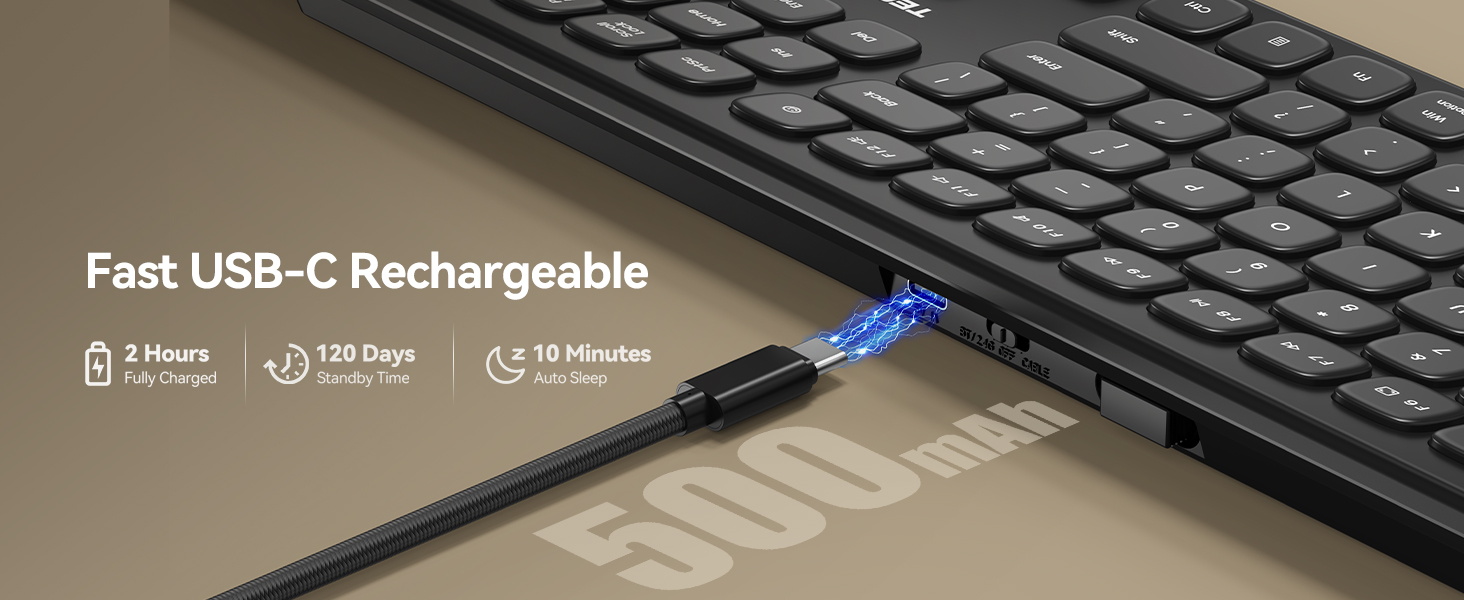 Rechargeable Keyboard