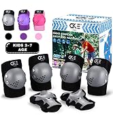 CKE Kids/Youth Knee Pad Elbow Pads Guards for Boys Girls 2-14 Year Old Kids Protective Gear Set f...