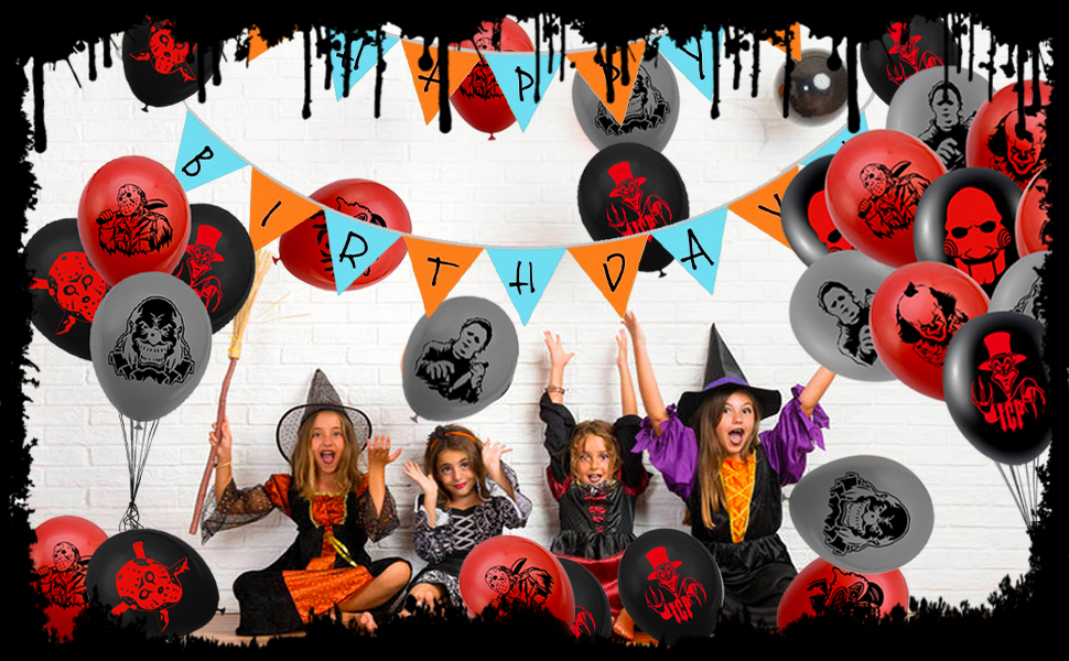 Classic Horror Movie Character Party Decorations
