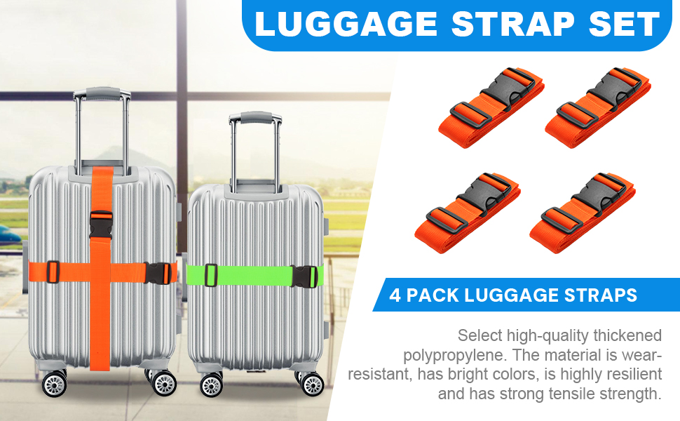 LUGGAGE STRAP SET