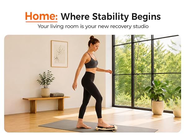 single leg balance board