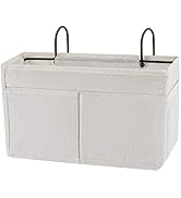 Frjjthchy Bedside Caddy Bed Caddy Hanging Storage with Water Bottle Holder for Bunk Bed Hospital ...