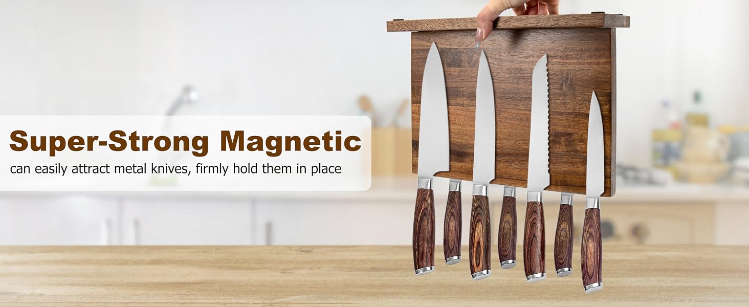 double sided magnetic knife holder