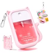Metyond Silicone Case Compatible with Touchland Hand Sanitizer Spray 1 FL OZ/30ML, Portable Cat-s...