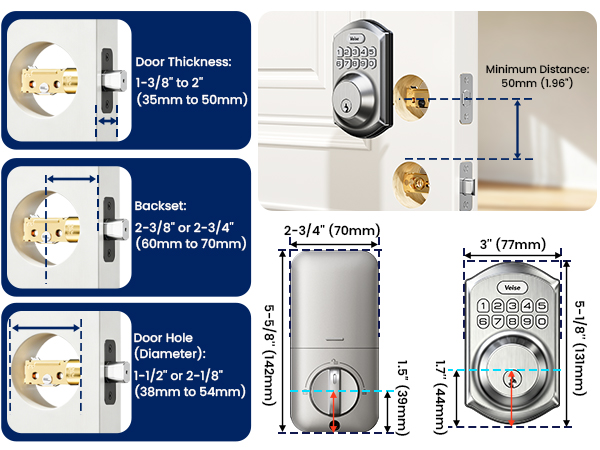 Keyless Entry Door Lock