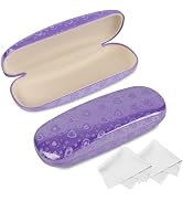 Joyberg Glasses Case, 2 Pack Eyeglass Case with Cleaning Cloth, Glasses Case Hard Shell Fits Most...