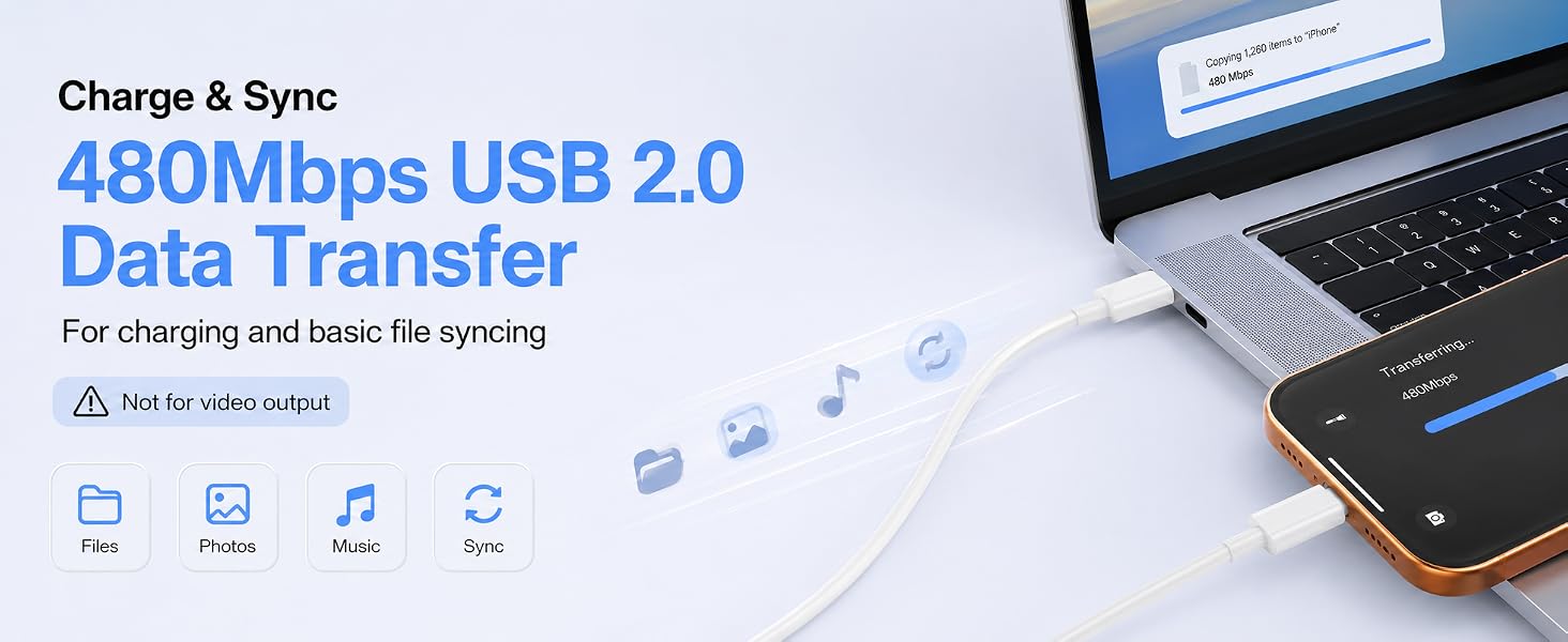 USB C to C Cable
