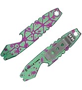 OKNIFE Otacle 2 Mini Titanium Bottle Opener,EDC Pry Bar with Hexagonal Wrench((Retro Zombie)