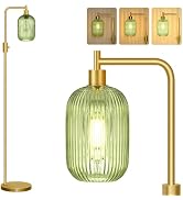 Dimmable Glass Floor Lamp