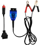 allsun OBD2 Memory Saver for Car,Battery Replacement Tool Prevents Radio/Clock/ECU Reset,Dual-Pow...