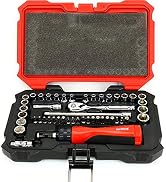 Proferred S01001 1/4" Drive 48Piece SAE & Metric Master Socket Set (1 Set)