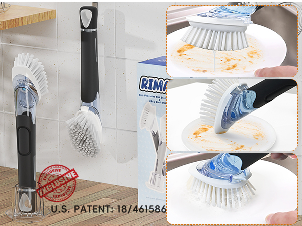 kitchen brushes for dishes