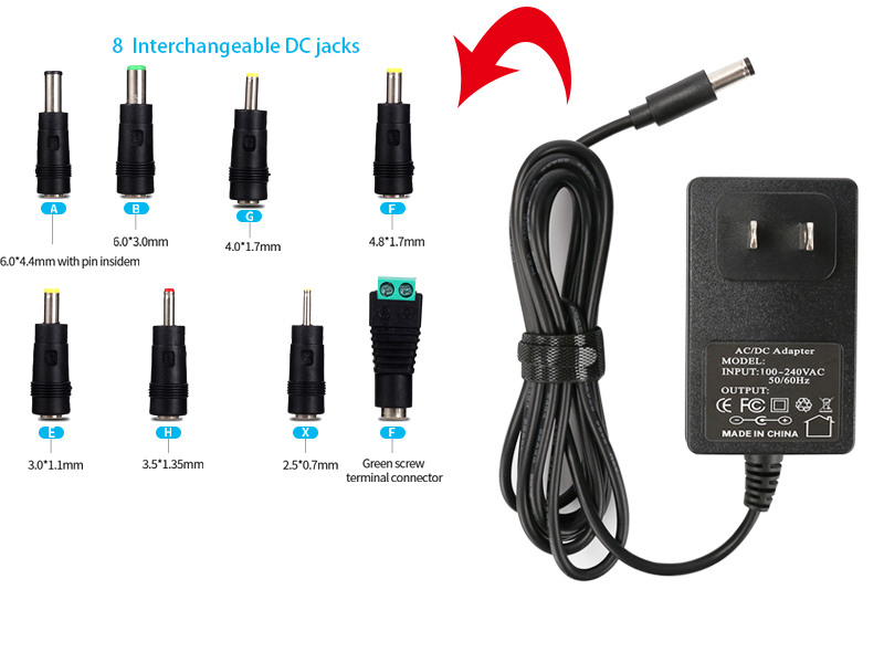 DC 9Volt Power Adapter Charger 9V Power Cord