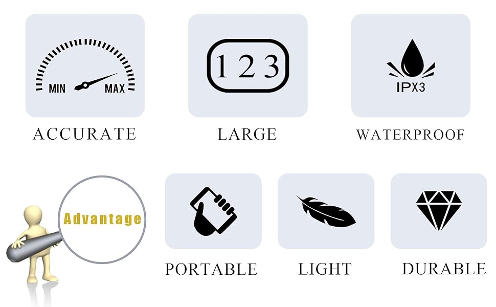 digital refrigerator thermometer 2 pack