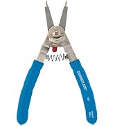 Channellock 927 8-Inch Snap Ring Plier | Precision Circlip Retaining Ring Pliers | Includes 5 Pai...