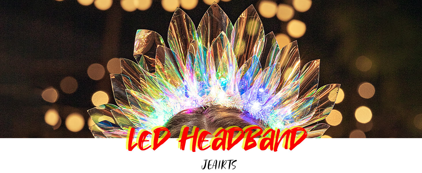 led headband party