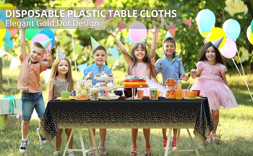 plastic tablecloth