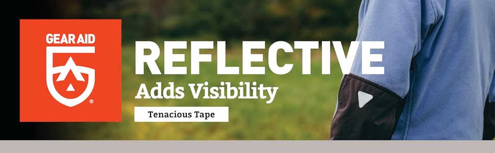 Tenacious Tape Reflective Header