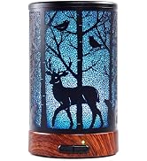 EQUSUPRO Essential Oil Diffuser for Home Fragrance & Aromatherapy | 150ml Metal Ultrasonic Cool M...