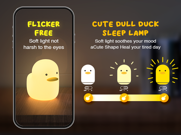 duck night light