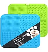 MateeyLife X Large Licking Mat for Dogs and Cats, Lick Mats with Suction Cups for Dog Anxiety Rel...
