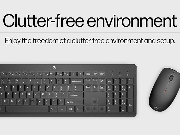 Mobile 5b - HP 230 Wireless Mouse and Keyboard Combo