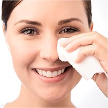 cleaning nose of makeup oil dirt