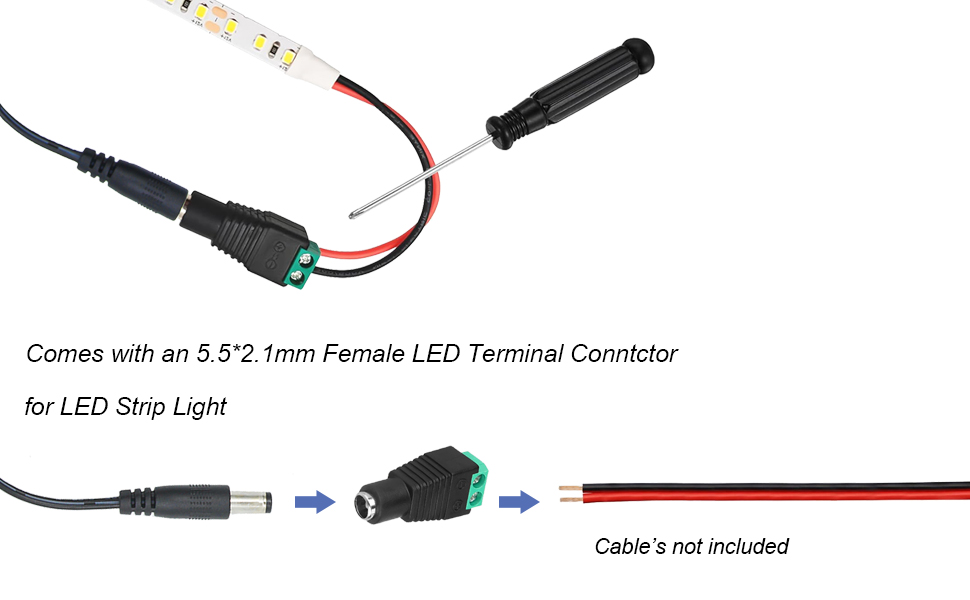 12V 2A LED Terminal Connector