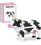 QISHOUTING Cow Mini Building Toy for Kids, Farm Animals Mini Building Blocks & Learning Toy for G...