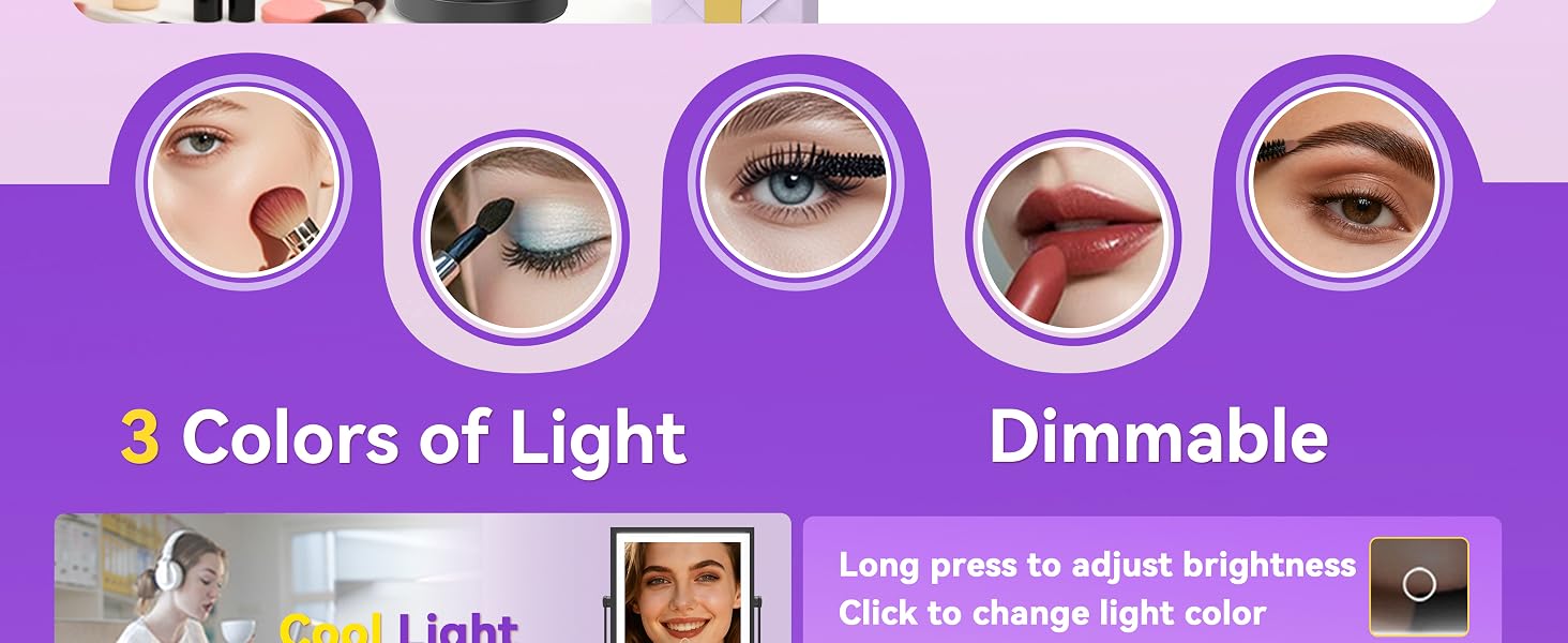vanity light mirror