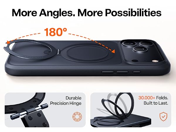 TORRAS for iPhone 18 pro case with flush kickstand