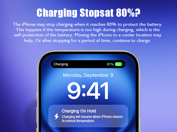 a phone with the charging charger on it