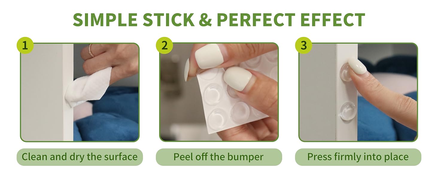 Bumpers for Drawers