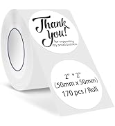 Rongta Label Tape for R22, Standard Laminated Thermal Label Tape Replacement, Waterproof, Oil-Pro...