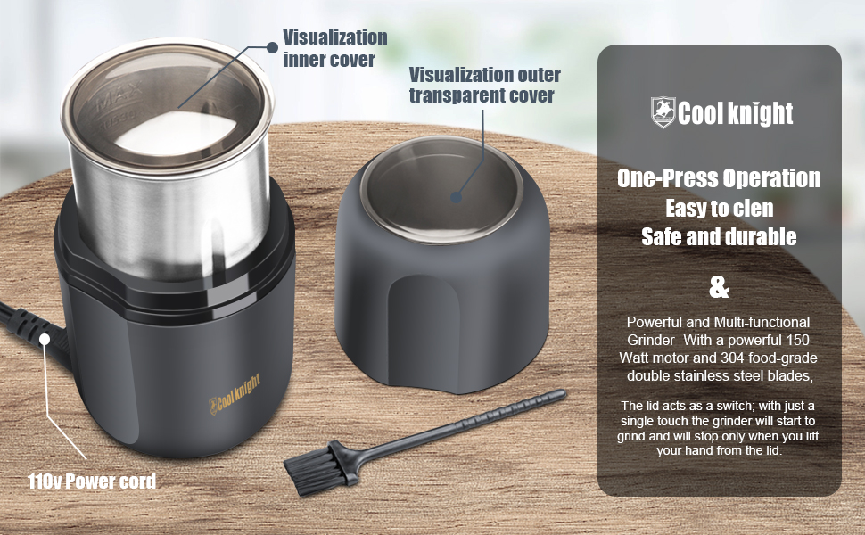 Grey Herb Grinder