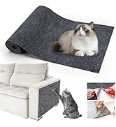 PatiencET Cat Scratching Mat Self-Adhesive, Trimmable Carpet Cat Scratcher Mat for Wall Couch Flo...