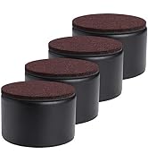 Ezprotekt 2 Inch Bed and Furniture Risers, 4 Pack Sofa Table Couch Dresser Riser and Lifts up to ...