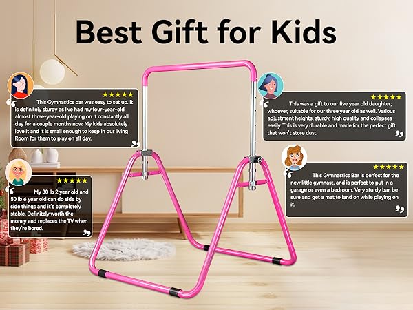 folding gymnastic bar