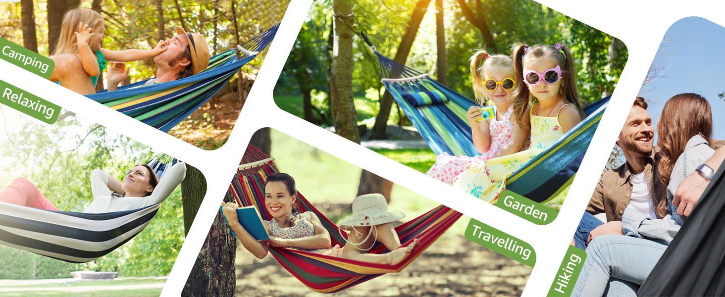 Unwind, Sway, and Let the Hammock Carry Your Worries Away!