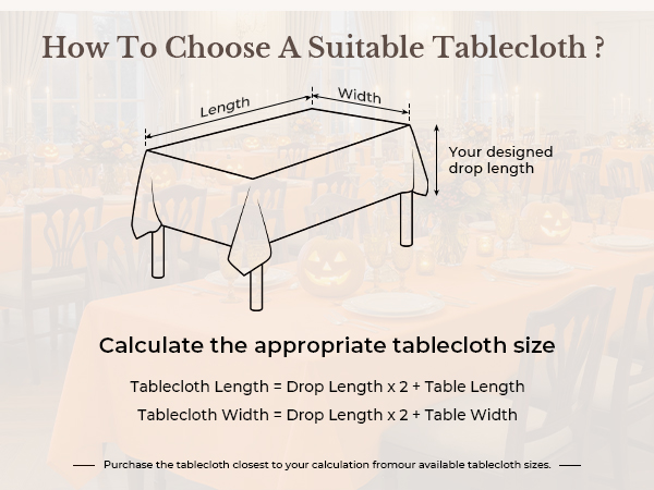 Halloween, Fall, Orange, Tablecloths
