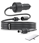 Starlink Mini Car Adapter with 16.4FT/5M DC Power Cable,12V to 24V DC Step Up Converter Boost Ada...