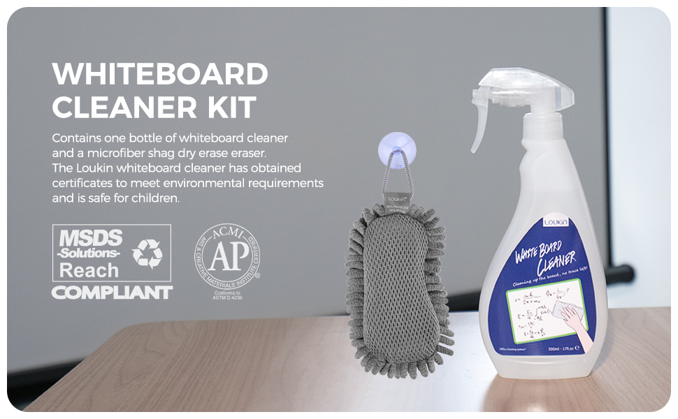 whiteboard cleaner kit