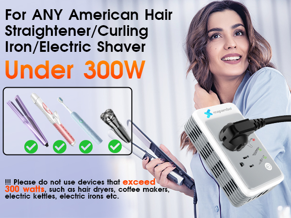 Power Converter Adapter Combo